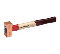 Martillo De Cobre 380 Mm 1.500 G Cabeza Madera GEDORE Herramienta Profesional