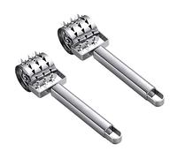 Martillo de comida con rodillo para ablandador de acero inoxidable, ablandador de carne suelta, herramienta de barbacoa, carne de cerdo, chuletas de cocina, herramientas de cocina
