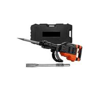 Martillo de demolición de 3500 W, martillo rompedor de hormigón, 2 cinceles con guantes for zanjas, martillo eléctrico de alta resistencia de 1900 BPM.