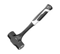 Martillo de demolición de acero de alto carbono con mango ergonómico antideslizante adecuado para construcción pesada, carpintería, trabajo de demolición para construcción con mango reforzado