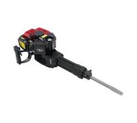 Martillo de demolición de gasolina, 1900 W, trituradora de hormigón de gasolina, 20-55J, 2 tiempos, 52 cc, con cincel plano y puntiagudo, 6500 rpm, para construcción de carreteras