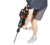 Martillo de demolición de gasolina 32,6 CC, 2 tiempos con 3 brocas, martillo de 30 J para hormigón, mampostería y pavimentos de asfalto, 5300 rpm