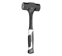 Martillo de demolición resistente a los golpes con agarre antideslizante de acero de alto impacto, herramienta manual para romper la pared, martillo de demolición con mango de madera