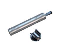 Martillo de Escape de Seguridad vehicular: Equipado con rompevidrios y cortacinturones, Salvavidas para situaciones de Crisis,Silver