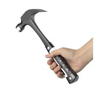 Martillo de garra 1 ud. Martillo de garra integrado carpintería hogar carpintería clavo de mano antideslizante multifuncional(S)