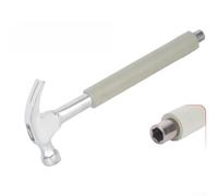 Martillo de garra con funda integrada para pernos de expansión, cabeza de acero forjado de alto carbono de 12.4 x 5.1 pulgadas (22 mm)