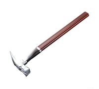 Martillo de garra de acero de alto carbono, extractor magnético de uñas con mango aislado antideslizante, para carpintería de construcción y reparaciones del hogar (A)