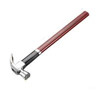 Martillo de garra de acero de alto carbono, extractor magnético de uñas con mango aislado antideslizante, para carpintería de construcción y reparaciones del hogar (D)