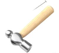 Martillo de garra de alto carbono, 1 paquete de acero de alto carbono para mango de madera rechoncha, multiherramienta con extractor de uñas en forma de V, mazo forjado resistente para construcción