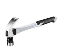 Martillo de garra Martillo de garra de acero mango largo doble ranura de clavo herramienta Manual multifuncional(Color 2)