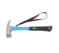 Martillo de garra Martillo para clavar multifuncional con diseño de garra de pico de águila Mango de goma antideslizante para acampar Senderismo y actividades al aire Hecho de (Azul)