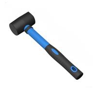 Martillo de goma multifunción con núcleo de acero y revestimiento de goma para golpear con precisión en superficies sensibles (45 mm)