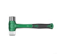 Martillo de goma multifuncional con cabeza elástica reemplazable, mango de polipropileno antivibración y antideslizante, resistente a la abrasión y al aceite para un mejor rendimiento (36 mm)