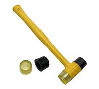 Martillo de goma multiusos, resistente y cómodo agarre con mango antideslizante para ajustar objetos