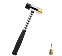 Martillo de guitarra, Martillo de traste de guitarra, Ukelele Martillos de plástico reutilizables Herramienta Luthier, Herramientas de traste con cabeza de latón y goma para