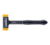 Martillo de impacto SECURAL Plus, cabeza y mango irrompibles de una pieza de acero, insertos rectangulares, con mango especial, 30 mm x 40 mm, 3380.140