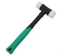 Martillo de instalación de goma con cabeza de acero de alto carbono para golpear suelos en aplicaciones de mejora del hogar (32 mm)