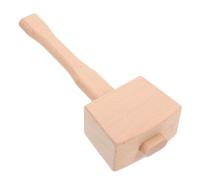 Martillo de Madera Pequeño para Carpintería y Marroquinería | Madera de Haya Beige, Agarre Seguro y Acabado Liso, para Cinceles y Herrajes