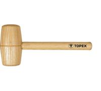 Martillo de madera redondo Mi. 70mm vástago de madera 02A057