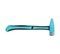 Martillo de maquinista con cabeza de acero al carbono, Martillo de herrero para ingenieros y carpinteros, Martillo de forja con cómodo mango de TPR, Martillo multifuncional para (l)