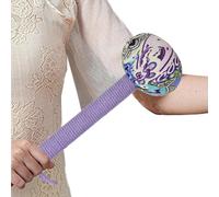 Martillo de masaje linfático - tela de lino, 10.24x3.54in Body Relief Tool Seguro y no irritante | Masajeador de ajenjo herbal, masajeador manual de piernas y cuerpo para drenaje linfático