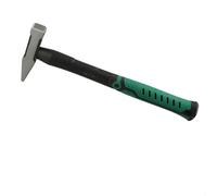 Martillo de pico de pato de cabeza plana, cabeza de acero forjado de alto carbono con dureza 50HRC, mango de goma de dos colores a prueba de golpes, para electricistas y instaladores (300 g)