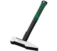 Martillo de pico de pato recubierto de plástico con cabeza de martillo integrada, construcción de acero de alto carbono, mango a prueba de golpes para un uso fiable y resistente (500 g)