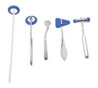 Martillo de reflejos neurológico, Juego de martillo neurológico equipo de diagnóstico profesional médico multifunción martillo para reflejos neurológicos Para Probar La Sensibilidad Cutánea