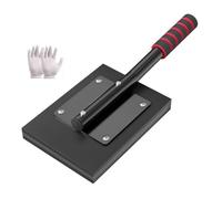 Martillo de rosca de suelo resistente apto para azulejos de cerámica, cabeza de goma absorbente de golpes y núcleos de acero, diseño no dañino, herramienta precisa para alineación de azulejos