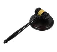 Martillo de subasta madera for juez, martillos tribunal, portátil, tamaño compacto, abogado, presidente club, subastador Para Abogados