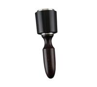Martillo de tallado de cuero, martillo de nailon, herramienta profesional, mango de madera, mazo para manualidades, perforación, estampado, grabado, corto, negro