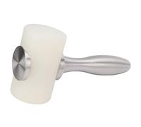 Martillo de tallado de cuero sangepong, para mango de aluminio en forma de T, talla de cuero de bricolaje, mazo de impresión, herramienta de perforación de cuero