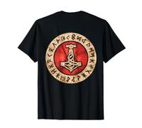 Martillo de Thor, runas y simbolismo vikingo Camiseta