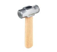 Martillo de trineo, mini martillo de trineo con cabeza de martillo de acero y mango corto de madera, martillo de 1 libra para golpear y hogar