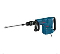 Bosch Professional martillo demoledor GSH 11 E (in mpuñadura auxiliar, 1 maletín, 1 cincel plano, SDS max, RTec Sharp, 400 mm, paño para la máquina)