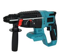 Martillo demoledor Taladro percutor eléctrico inalámbrico sin escobillas de 18 V y 26 mm, 3500 RPM, herramienta eléctrica multifuncional (sin batería)