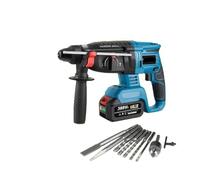 Martillo demoledor Taladro percutor eléctrico sin escobillas de 1680 W y 26 mm, inalámbrico, eficiente, recargable, herramienta eléctrica for batería 18 V(No Battery-Option 1)