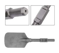 Martillo Eléctrico con Broca de Cincel de Pala de Arcilla de Acero Cromado con Caja de Plástico para Operaciones de Construcción y Demolición