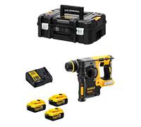Martillo Electroneumático DeWALT DCH273P3T (3 baterías de 5,0 Ah + DCB115 + TSTAK II)