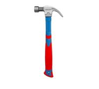 Martillo Encofrador Martillo de garra fibra vidrio | Cabeza de acero con alto contenido de carbono, agarre amortiguador for trabajos de encuadre(16 OZ)