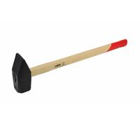 Martillo forjador awtools black line 6,0 kg con mango de madera, ideal