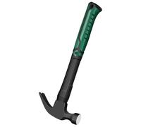 Martillo geológico mango ergonómico portátil herramienta para el hogar al aire libre, camping, senderismo, pequeña herramienta de mano para carpintería, agarre cómodo