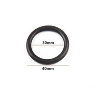 Martillo giratorio de demolición compatible con Gbh11de Gsh 11e 11de construcción de goma duradera, color negro, 2 sellos de pistón de repuesto para piezas