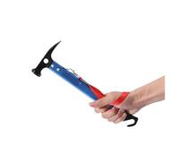 martillo Herramienta de supervivencia al aire libre, martillo multifuncional for acampar(Black)