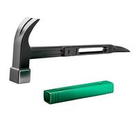 Martillo ligero con diseño hueco resistente a los golpes con mango antideslizante, adecuado para tareas de construcción, carpintería, mampostería, martillo multifuncional