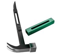Martillo ligero con diseño hueco resistente a los golpes con mango antideslizante, adecuado para tareas de construcción, carpintería, mampostería, martillo multifuncional