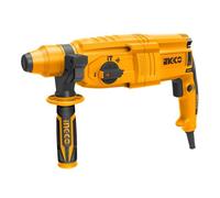 Ingco Rgh9028 - Martillo ligero de 800 W, martillo combinado profesional en maletín con 3 puntas y 2 cinceles portabrocas SDS Plus