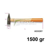 Martillo Martelli beta 1370 1500 Gr Tipo Alemán para Mecánica Mango en Madera