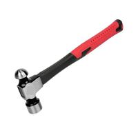 martillo Martillo de garra con mango de fibra, herramientas de carpintería, cabezal de martillo de acero, herramientas manuales de reparación del hogar multifunción(E 2lb)