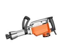 Martillo neumático eléctrico de alta resistencia de 1500 W/1600 W, martillo rompedor de hormigón, 3 cinceles, brocas for picar, con estuche. Ladrillo, madera, acero(65)